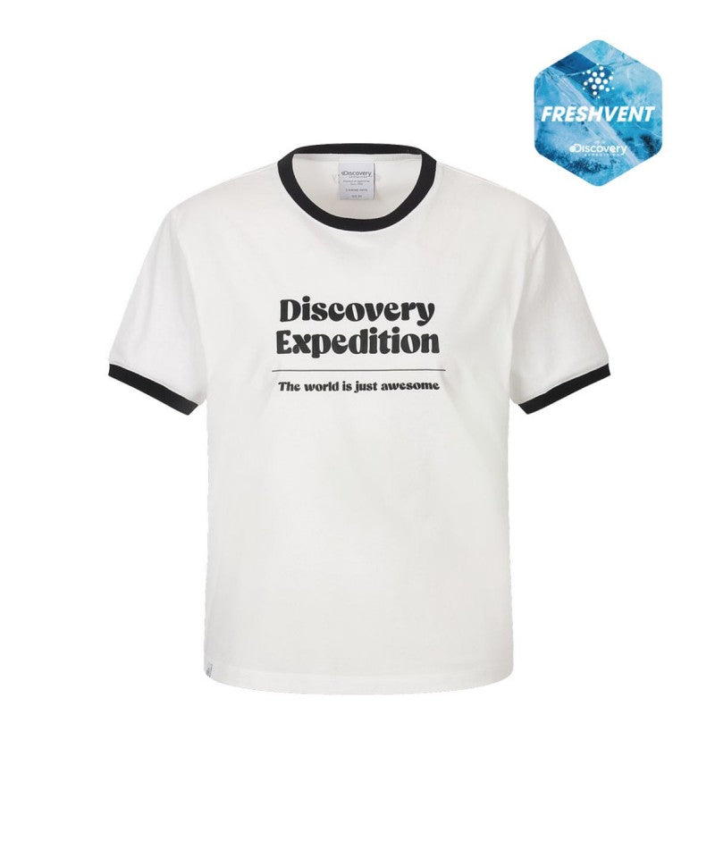 【WE ARE】韓國Discovery休閒短袖T恤DWRS94063