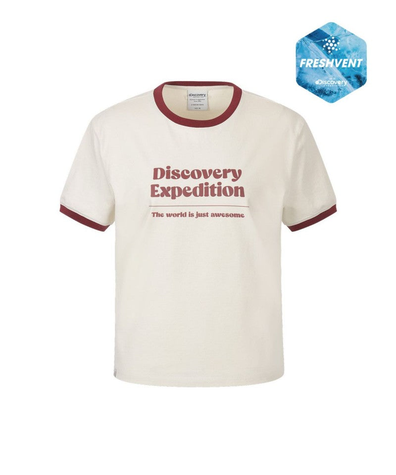 【WE ARE】韓國Discovery休閒短袖T恤DWRS94063