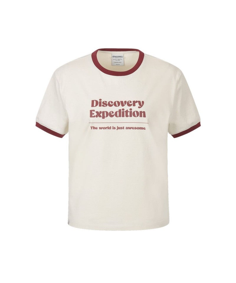 【WE ARE】韓國Discovery休閒短袖T恤DWRS94063