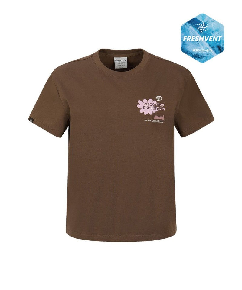 【WE ARE】韓國Discovery休閒短袖T恤DWRS98063