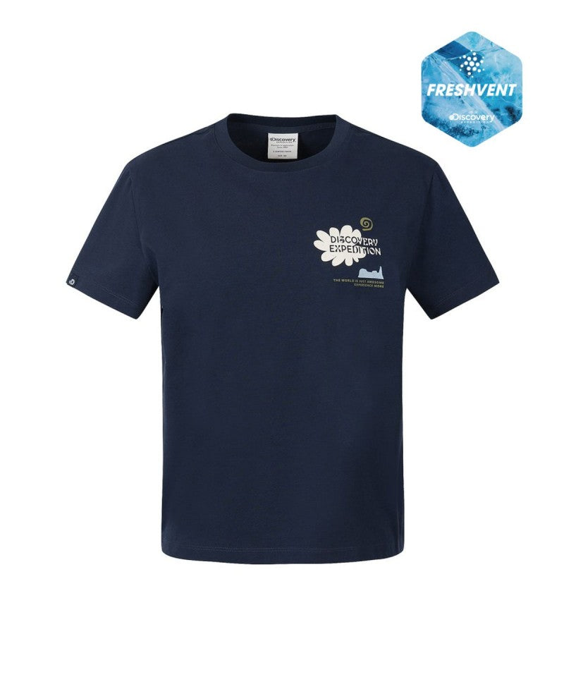 【WE ARE】韓國Discovery休閒短袖T恤DWRS98063