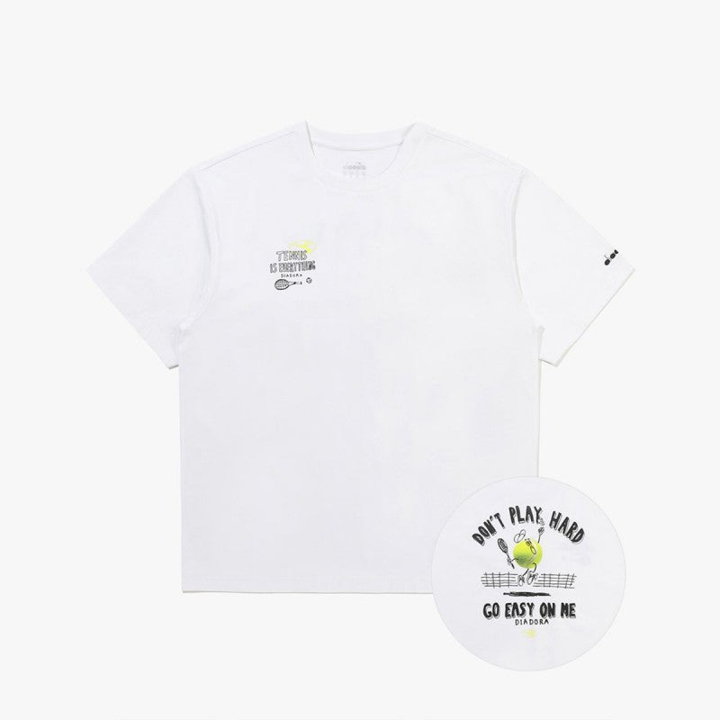 【WE ARE】韓國Diadora短袖T恤D6223LRS40