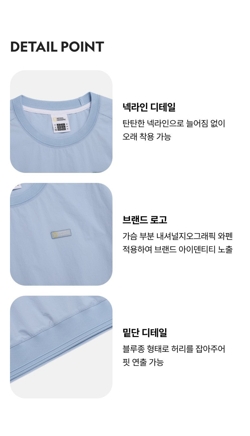 涼感【WE ARE】韓國國家地理短袖T恤N262WTS140