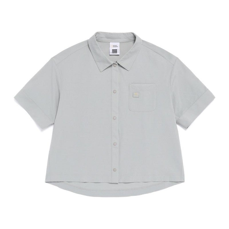 涼感【WE ARE】韓國國家地理短袖襯衫N262WSH19