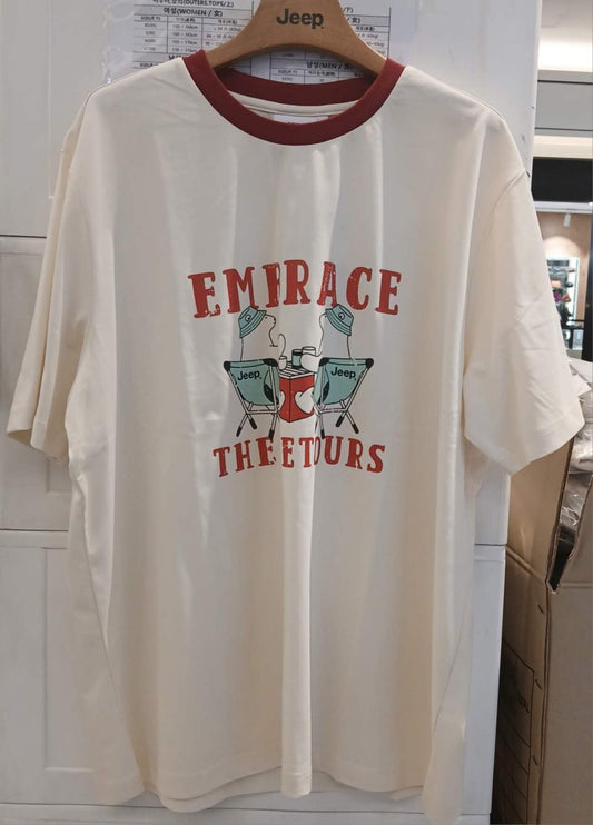 【WE ARE】韓國JEEP休閒短袖T恤JR2TSU595