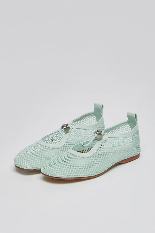 【WE ARE】韓國Archivepke Mesh luv string flat 網面平底鞋OK1DX26003