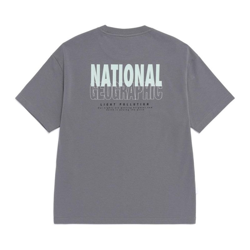 男女同款【WE ARE】韓國國家地理休閒T恤N262UTS070