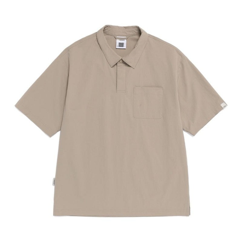 男女同款【WE ARE】韓國國家地理休閒POLO衫上衣N262UPL142