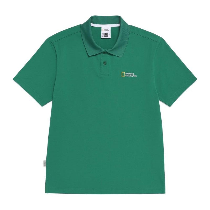 男女同款【WE ARE】韓國國家地理休閒POLO衫上衣N262UPL020