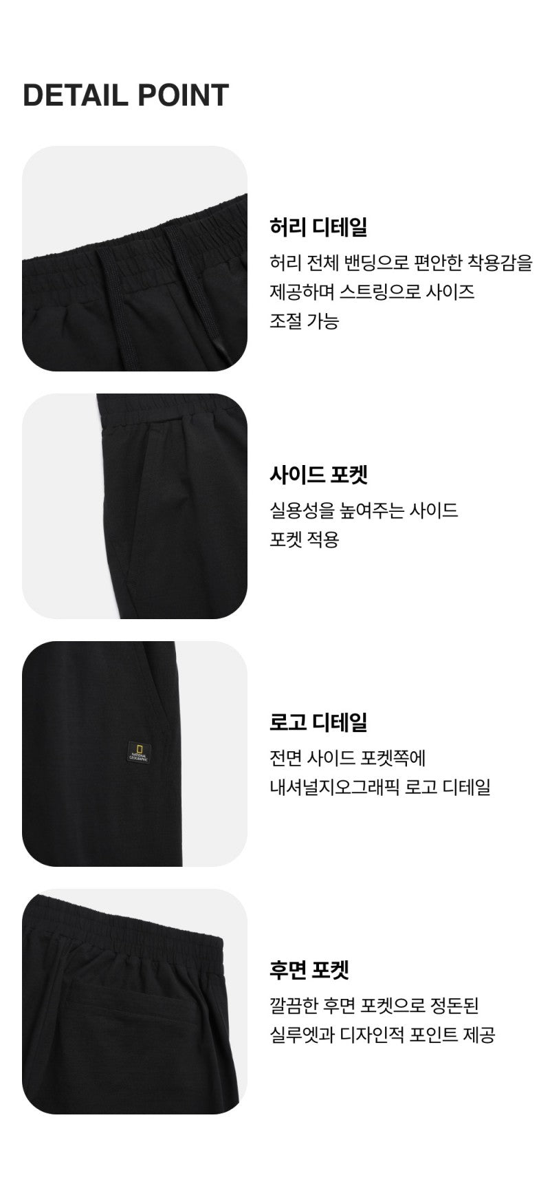 男女同款【WE ARE】韓國國家地理休閒短褲N262UHP190