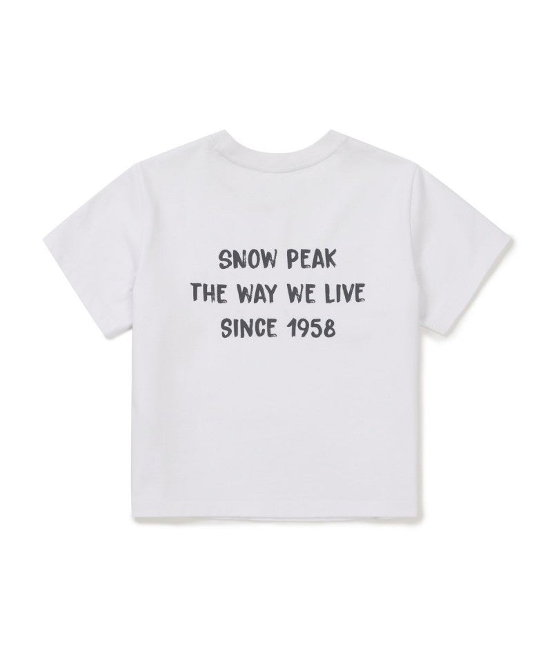 女款【WE ARE】韓國snow peak雪峰 基礎款短版短T S26MWFTS27