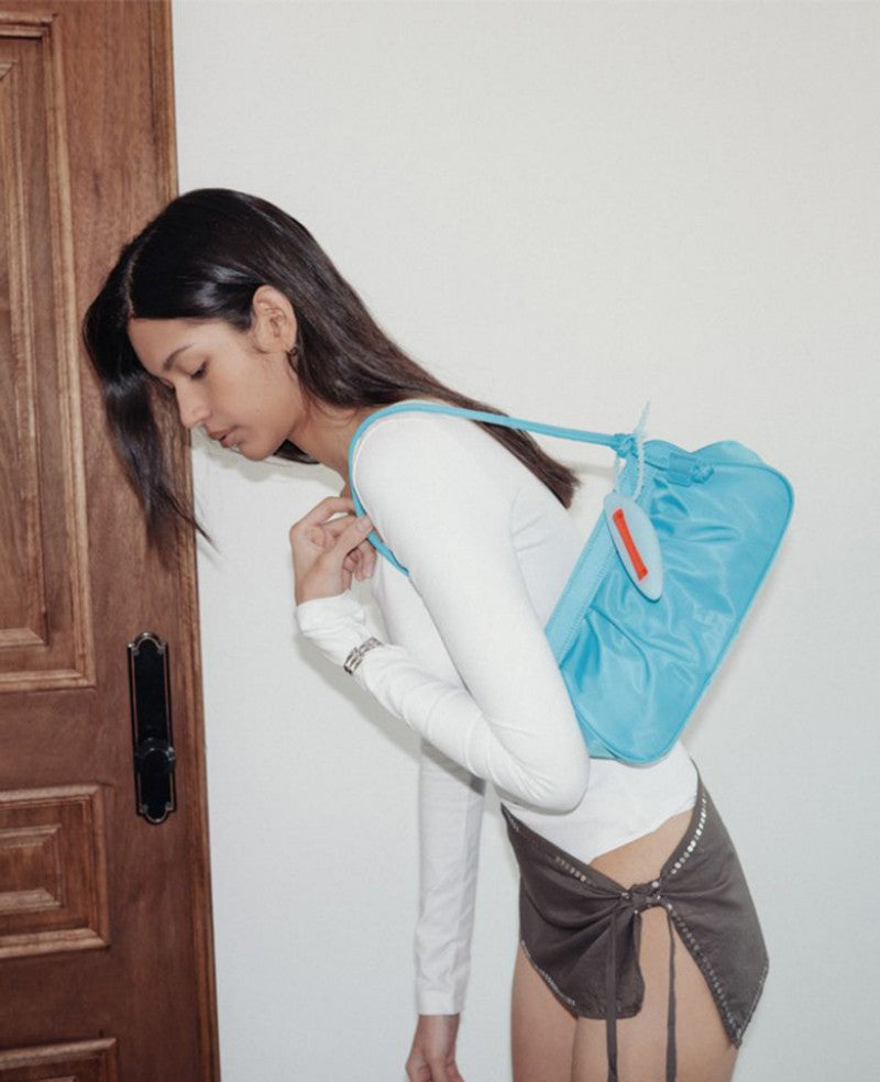 【WE ARE】Korea Archivepke 24 years nylon armpit bag OVBAX24101