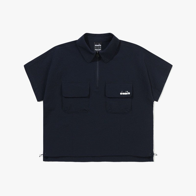 【WE ARE】韓國Diadora休閒POLO衫T恤D6222LWT47