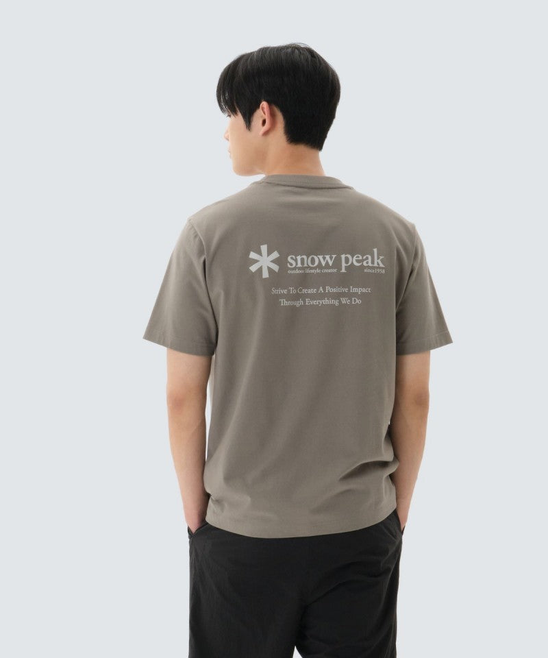 【WE ARE】韓國snow peak雪峰休閒短袖T恤S26MMFTS62