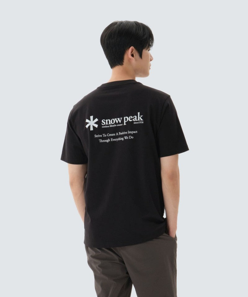 【WE ARE】韓國snow peak雪峰休閒短袖T恤S26MMFTS62
