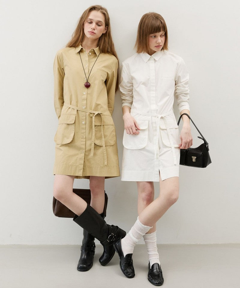 【WE ARE】韓國CITYBREEZE休閒長款風衣外套CTI1OP01