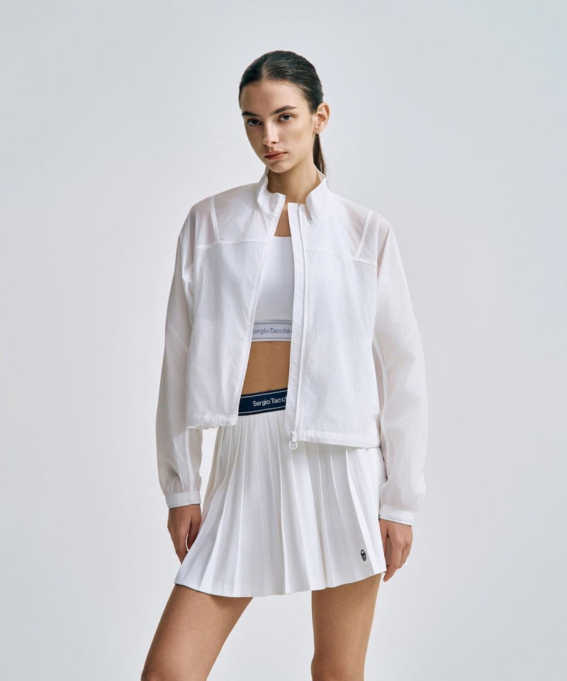 【WE ARE】韓國SERGIO TACCHINI 微短版涼感防曬外套TWWJ20863