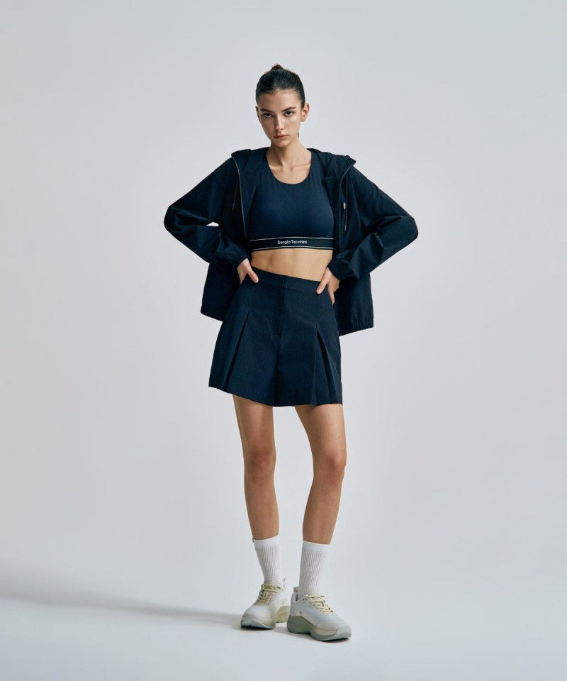 【WE ARE】韓國SERGIO TACCHINI 休閒打褶短裙褲 TWSP26361