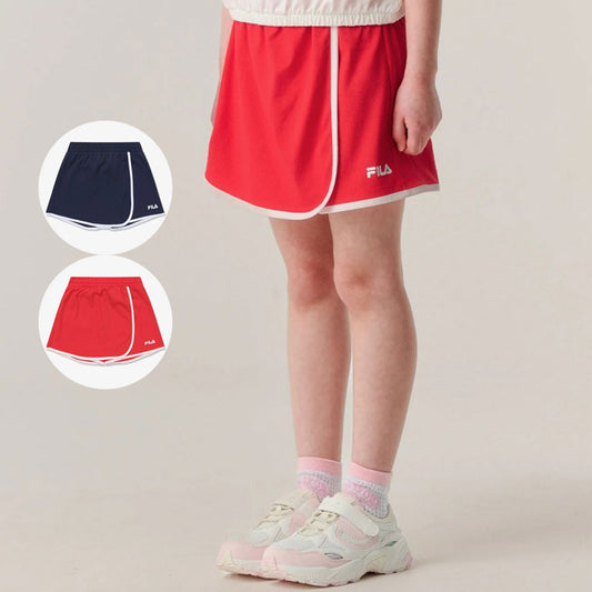 【WE ARE】韓國FILA KIDS休閒短褲裙FK262FP07G001