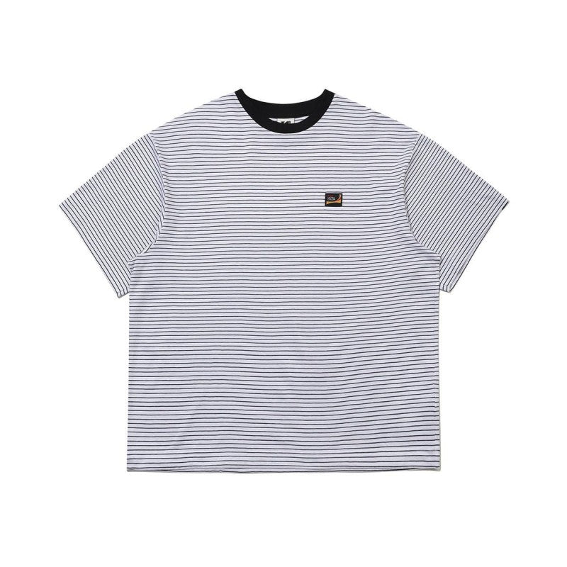 加大版【WE ARE】韓國KODAK柯達休閒條紋短袖T恤K6223LRS50