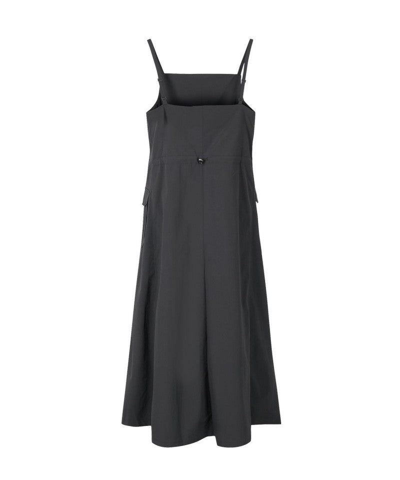 【WE ARE】韓國Discovery休閒吊帶連衣裙DWOP95063