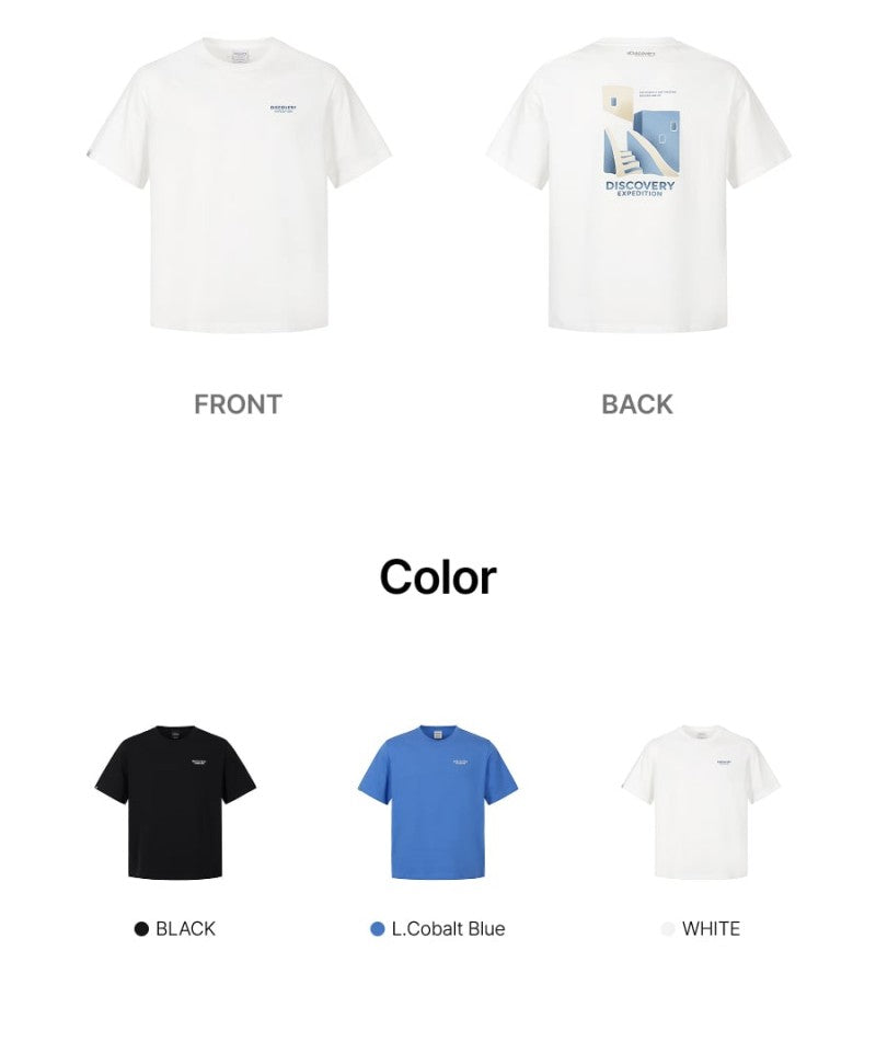 【WE ARE】韓國Discovery休閒短袖T恤DXRS7K063