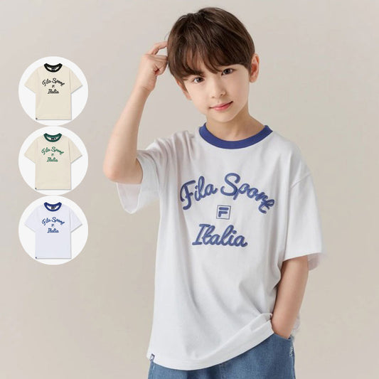 【WE ARE】韓國FILA KIDS休閒短袖T恤FK262RS07X013