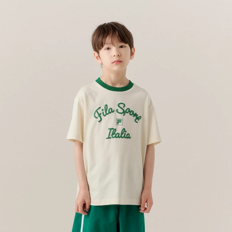 【WE ARE】韓國FILA KIDS休閒短袖T恤FK262RS07X013