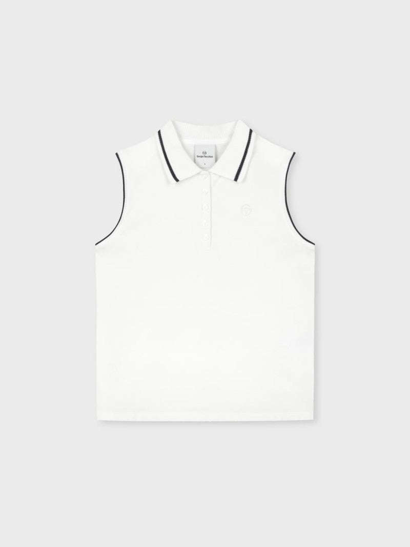 【WE ARE】韓國SERGIO TACCHINI無袖翻領上衣(版型偏小)TWPQ16463
