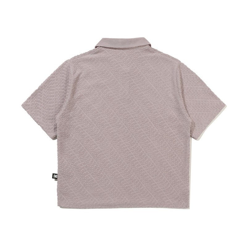 女款【WE ARE】韓國KODAK柯達休閒POLO領上衣T恤K6222LTSA1