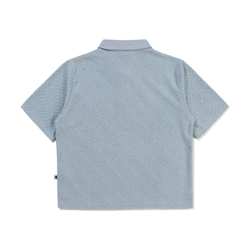 女款【WE ARE】韓國KODAK柯達休閒POLO領上衣T恤K6222LTSA1