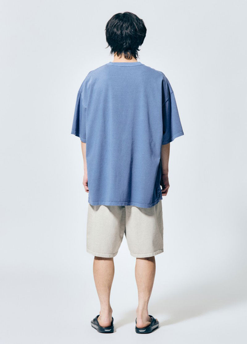 【WE ARE】韓國NAUTICA 刷舊牛仔logo短袖T恤NTS4836