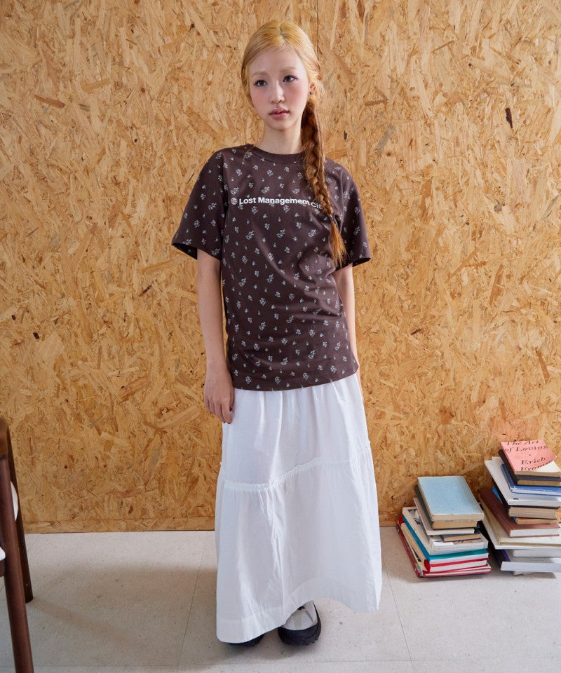 【WE ARE】韓國LMC休閒短袖T恤FN OG TEE flower