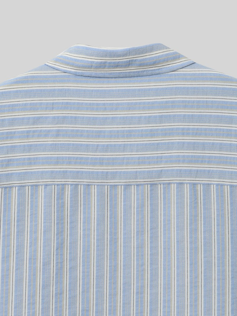 【WE ARE】韓國STUDIO SALT休閒條紋襯衫COMOSTRIPESHIRT