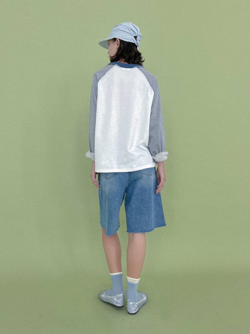 【WE ARE】韓國STUDIO SALT休閒牛仔短褲PENNY