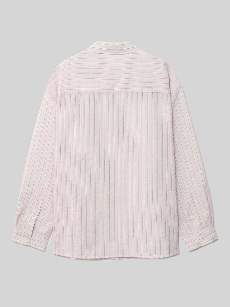 【WE ARE】韓國STUDIO SALT休閒條紋襯衫COMOSTRIPESHIRT