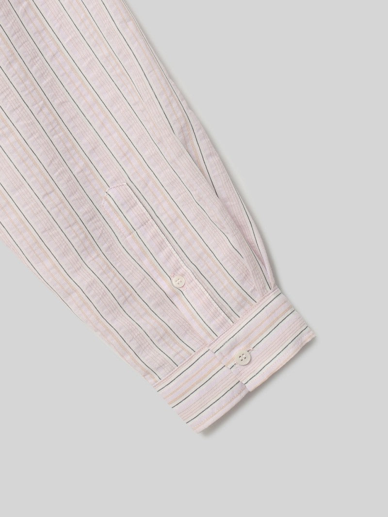 【WE ARE】韓國STUDIO SALT休閒條紋襯衫COMOSTRIPESHIRT