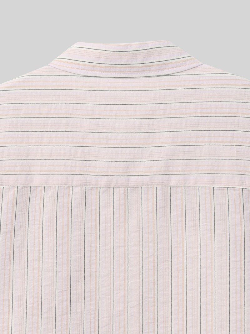 【WE ARE】韓國STUDIO SALT休閒條紋襯衫COMOSTRIPESHIRT