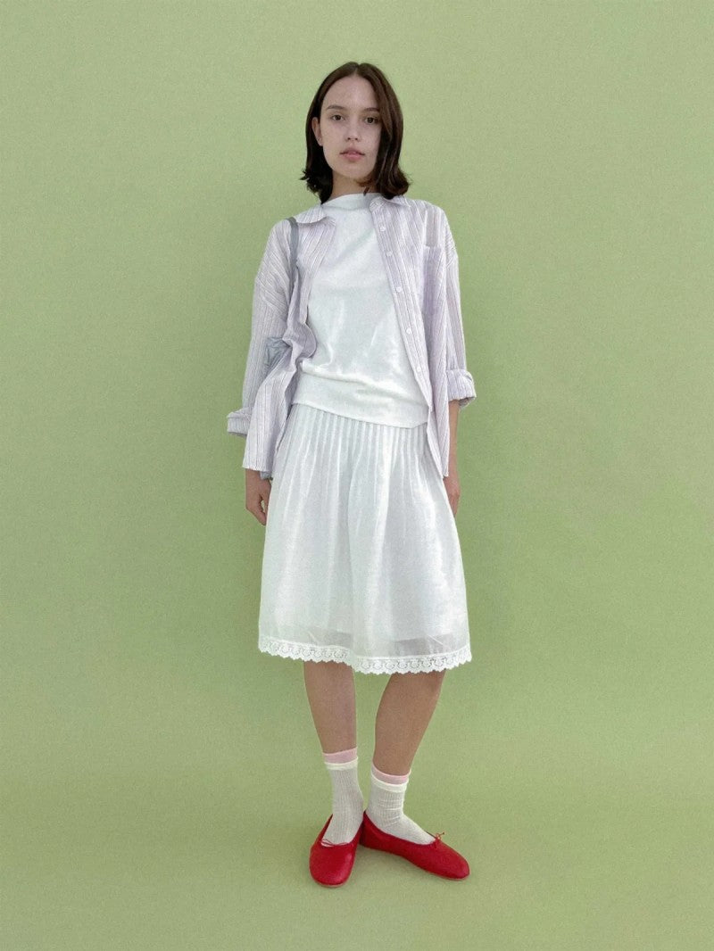 【WE ARE】韓國STUDIO SALT休閒條紋襯衫COMOSTRIPESHIRT
