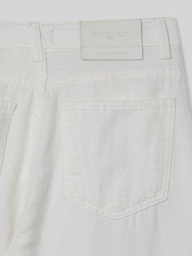 【WE ARE】韓國STUDIO SALT休閒牛仔褲LINENPANTS