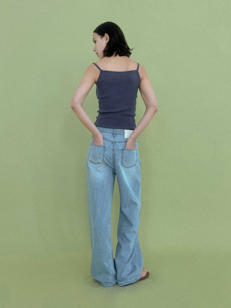 【WE ARE】韓國STUDIO SALT休閒牛仔褲SUMMERDENIM