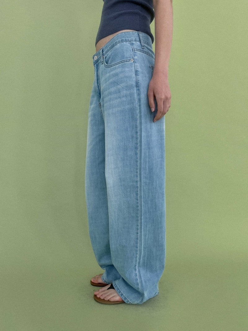 【WE ARE】韓國STUDIO SALT休閒牛仔褲SUMMERDENIM