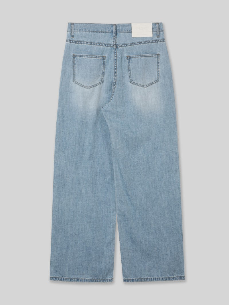 【WE ARE】韓國STUDIO SALT休閒牛仔褲SUMMERDENIM