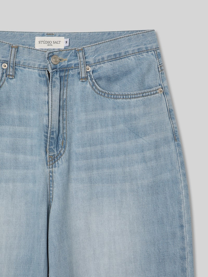 【WE ARE】韓國STUDIO SALT休閒牛仔褲SUMMERDENIM