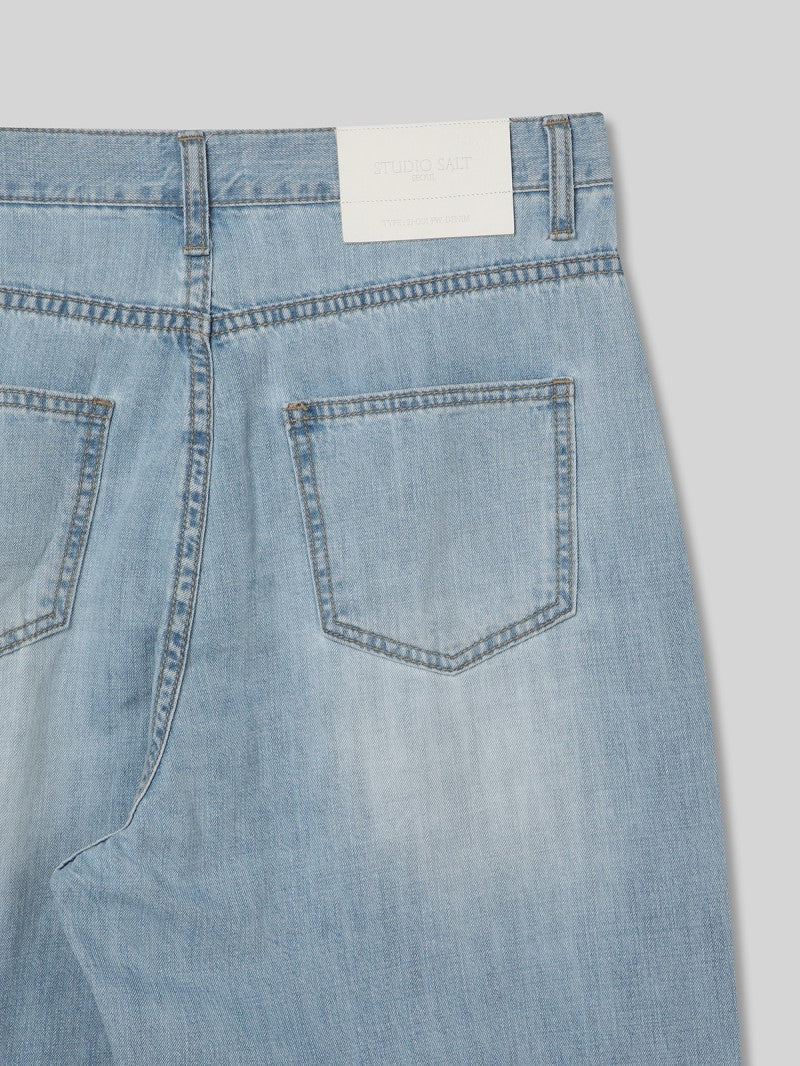 【WE ARE】韓國STUDIO SALT休閒牛仔褲SUMMERDENIM