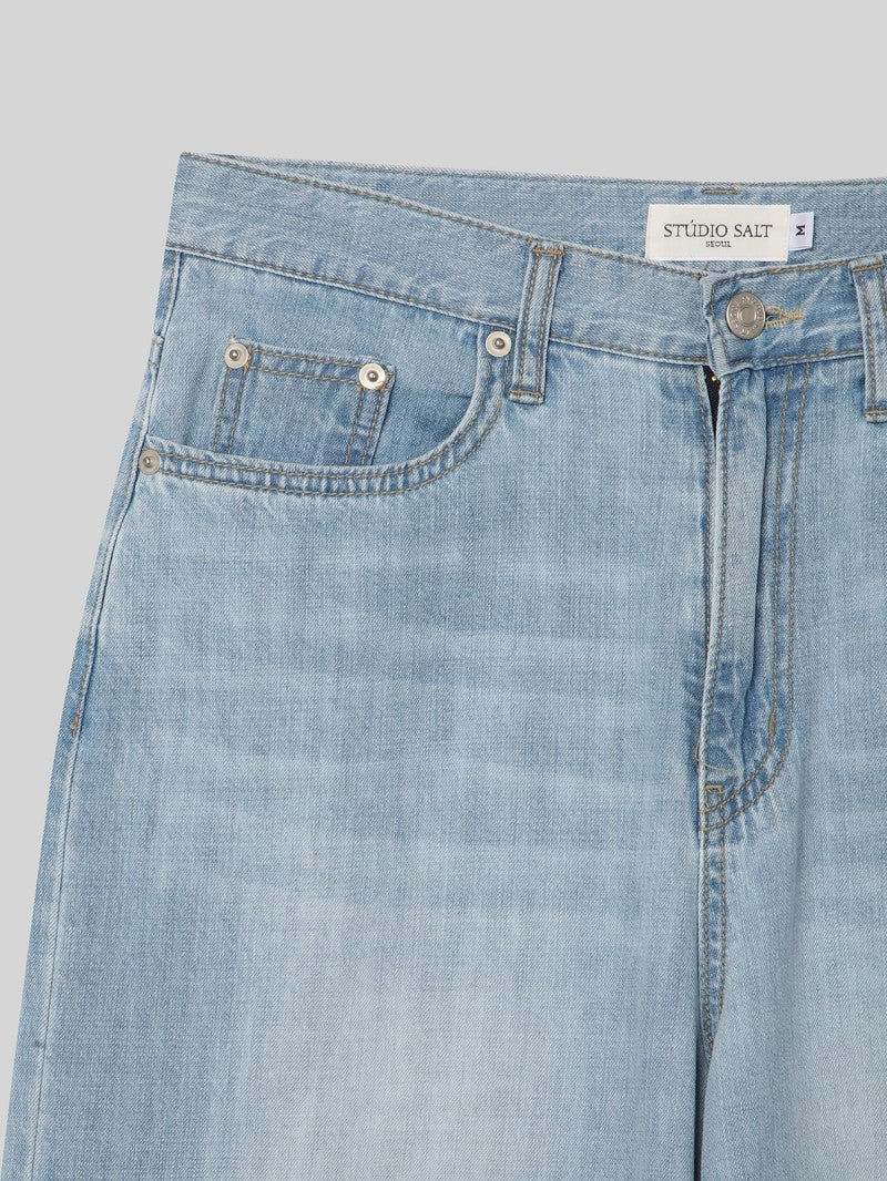 【WE ARE】韓國STUDIO SALT休閒牛仔褲SUMMERDENIM