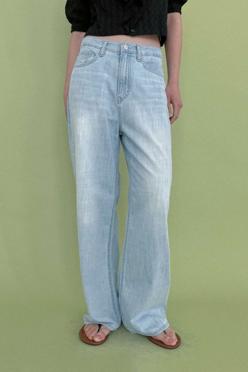 【WE ARE】韓國STUDIO SALT休閒牛仔褲SUMMERDENIM