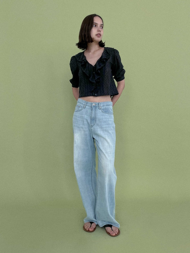 【WE ARE】韓國STUDIO SALT休閒牛仔褲SUMMERDENIM