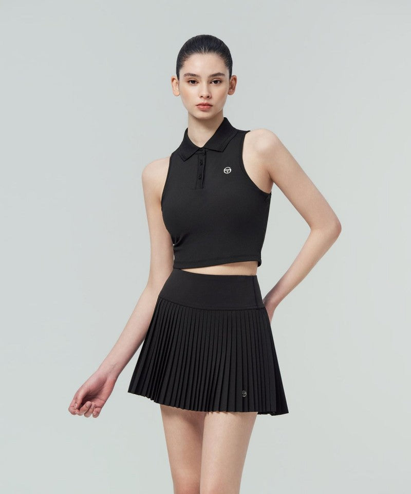 【WE ARE】韓國SERGIO TACCHINI休閒POLO領短版背心(附胸墊) TWPQ16963