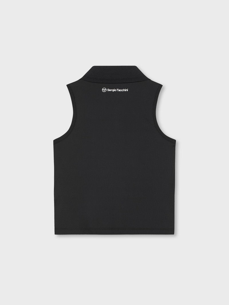 【WE ARE】韓國SERGIO TACCHINI休閒POLO領短版背心(附胸墊) TWPQ16963
